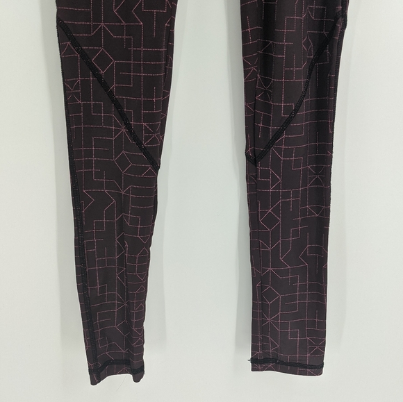 Gymshark Purple Pink Ambition Spellout Leggings - Picture 4 of 9